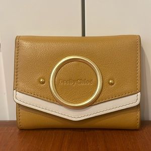 See by Chloe Small Mustard Yellow Wallet